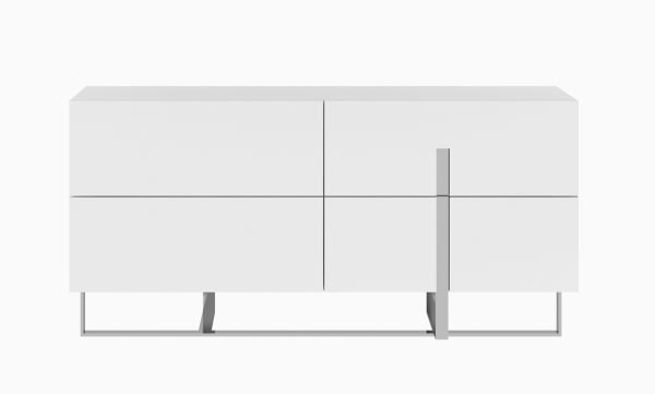 Voco Modern White Bedroom Dresser - Image 3
