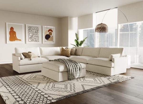 Divani Casa Danica - Modern Grey Sectional Sofa - Image 3