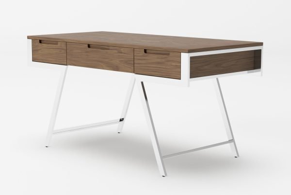 Modrest Dessart - Modern Walnut Veneer Desk