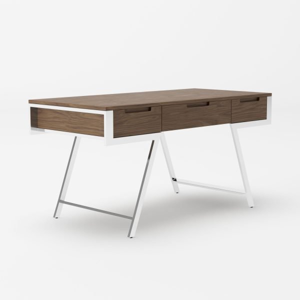 Modrest Dessart - Modern Walnut Veneer Desk - Image 2