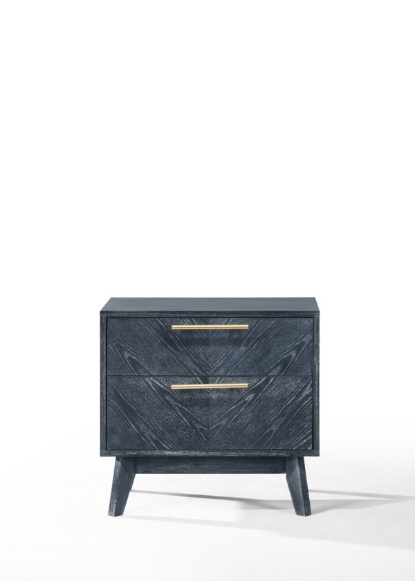 Modrest Diana - Modern Grey Ash Nightstand - Image 2
