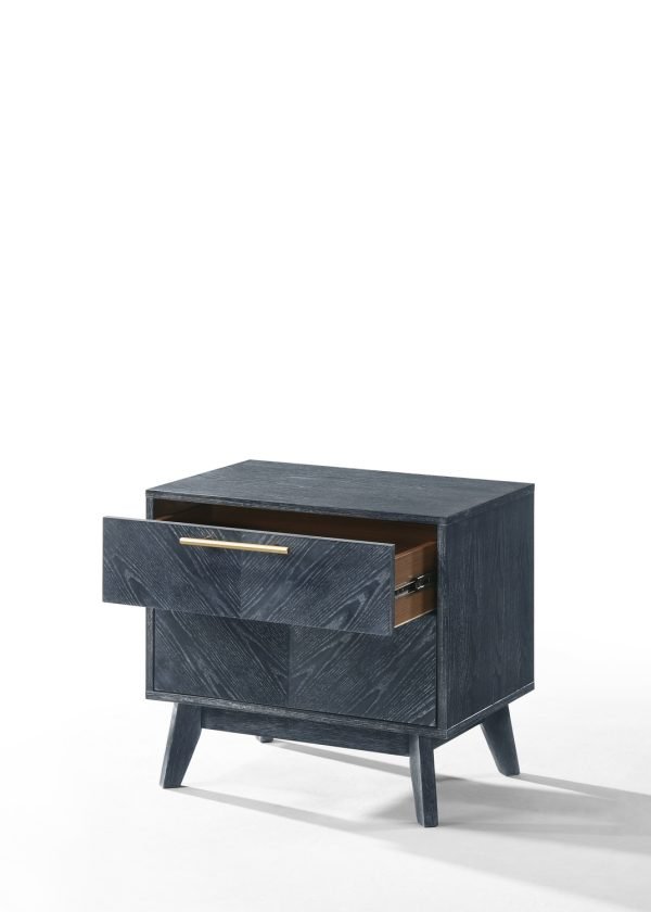 Modrest Diana - Modern Grey Ash Nightstand - Image 3