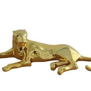 Modrest Puma Modern Gold Mirror Sculpture