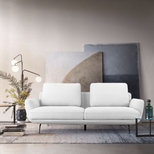 Divani Casa Dolly Modern - Off White Fabric Sofa