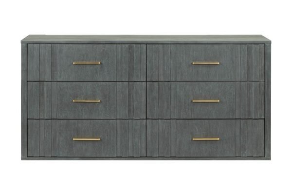 Modrest Manchester- Contemporary Dark Grey Dresser - Image 2