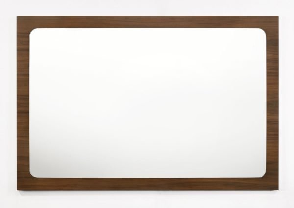 Modrest Dustin - Modern Walnut Mirror