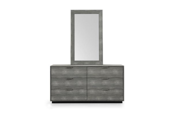 Modrest Dynasty - Modern Shagreen Dresser - Image 2