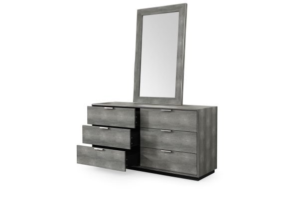 Modrest Dynasty - Modern Shagreen Dresser - Image 3