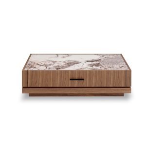 Nova Domus Bailey- Modern Walnut Rectangular Coffee Table
