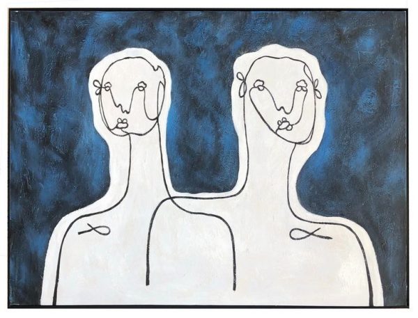 Modrest Energy Twin - Acrylic Painting