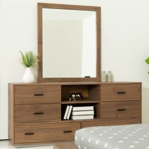 Nova Domus Fantasia - Contemporary Walnut Dresser