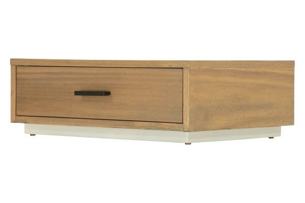 Queen Nova Domus Fantasia - Contemporary Walnut & Grey Bed with Two Nightstands - Image 5