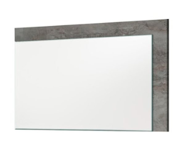 Nova Domus Ferrara - Modern Volcano Oxide Grey Mirror