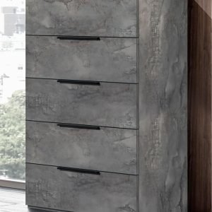 Nova Domus Ferrara - Modern Volcano Oxide Grey Chest