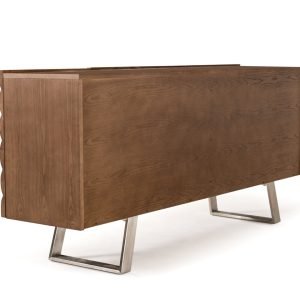 Modrest Finley Mid-Century Walnut Buffet
