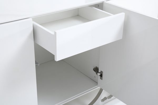 Modrest Legend Modern White Buffet - Image 2