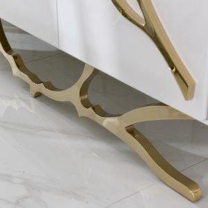 Modrest Legend Modern White & Gold Buffet