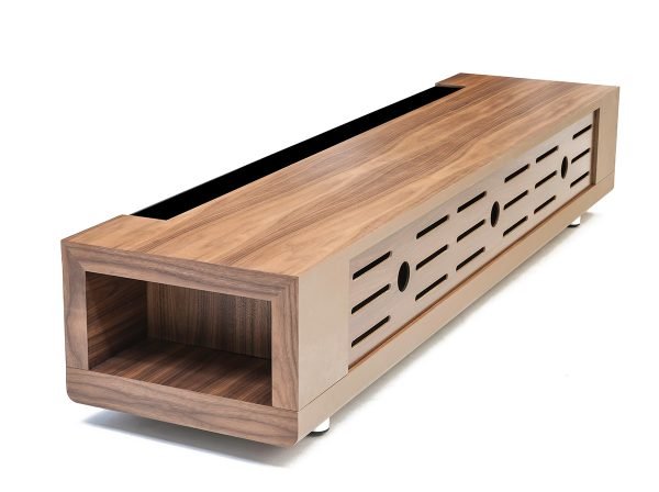 Marcus Modern Walnut Veneer TV Stand