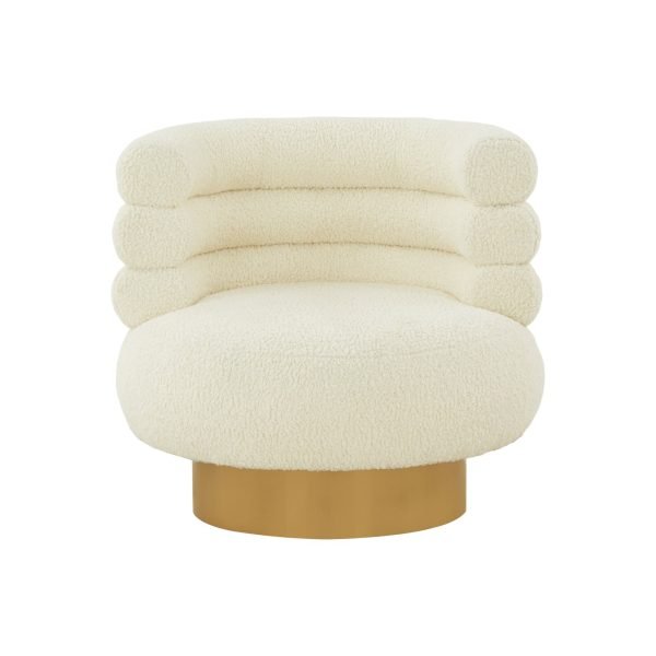 Modrest Gerry - Modern Sherpa Accent Chair - Image 2