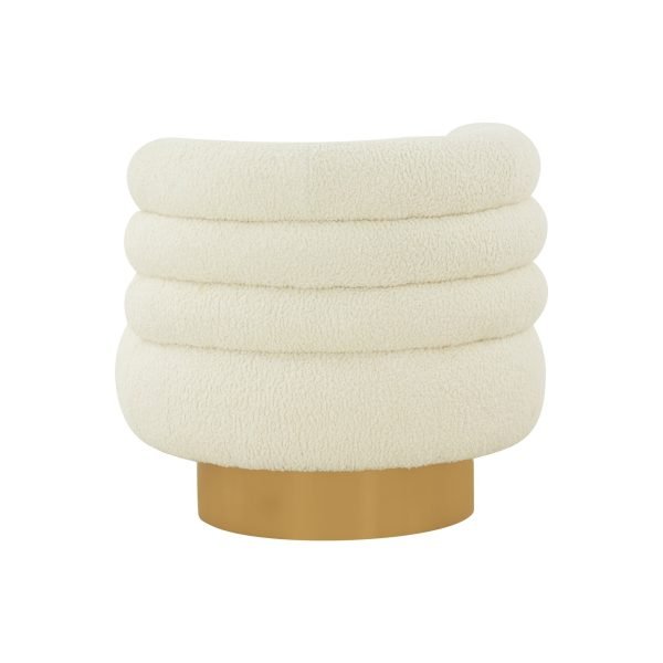 Modrest Gerry - Modern Sherpa Accent Chair - Image 4