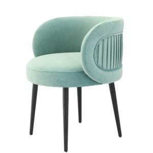 Modrest Hartman - Modern Teal Accent Chair