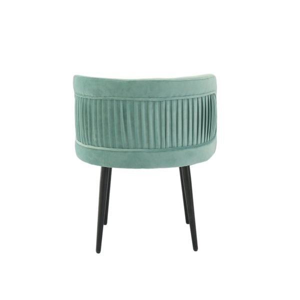 Modrest Hartman - Modern Teal Accent Chair - Image 4
