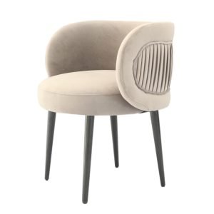 Modrest Hartman - Modern Grey Accent Chair