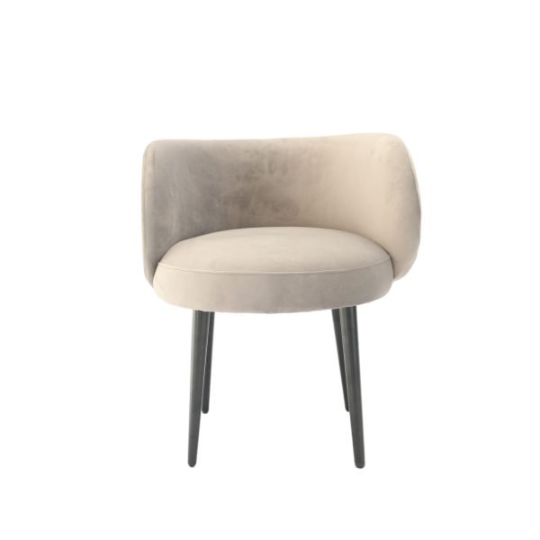 Modrest Hartman - Modern Grey Accent Chair - Image 2