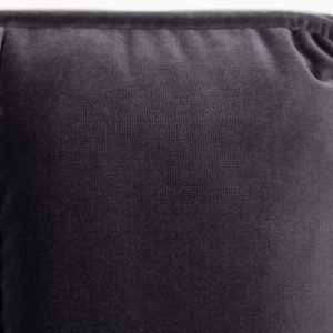 Modrest Hemlock Howard- Modern Dark Grey Velvet and Shagreen Grey Bedroom Set