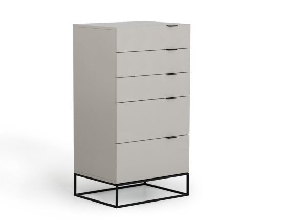Modrest Hera Modern Grey Bedroom Set - Image 3