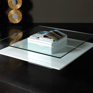 Emulsion Modern White Coffee Table