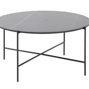 Modrest Hobart - Modern Black Ceramic Coffee Table