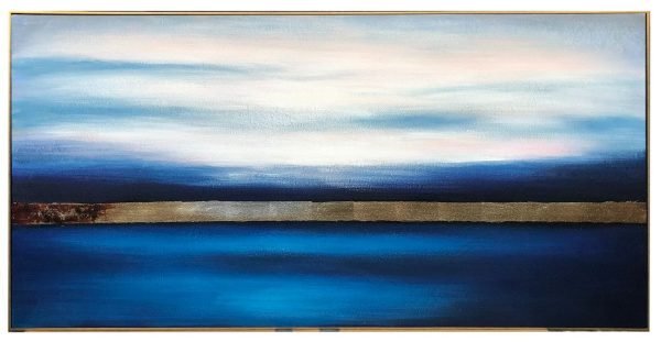 Modrest Horizon Falls - Acrylic Painting