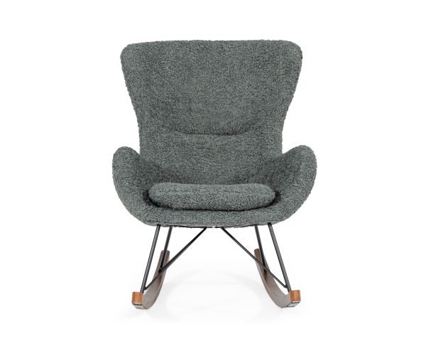 Modrest Ikard - Modern Grey Sheep Rocking Chair - Image 2
