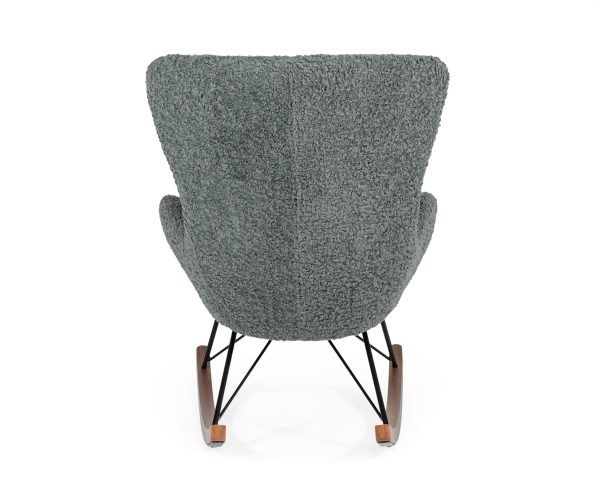 Modrest Ikard - Modern Grey Sheep Rocking Chair - Image 4