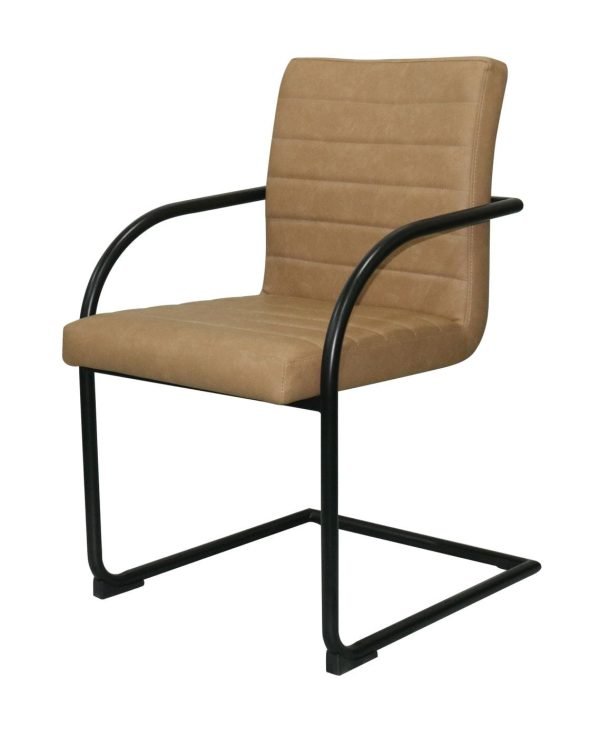 Modrest Ivey - Modern Tan Dining Chair (Set of 2)