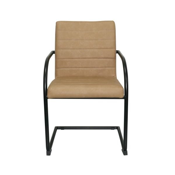 Modrest Ivey - Modern Tan Dining Chair (Set of 2) - Image 2