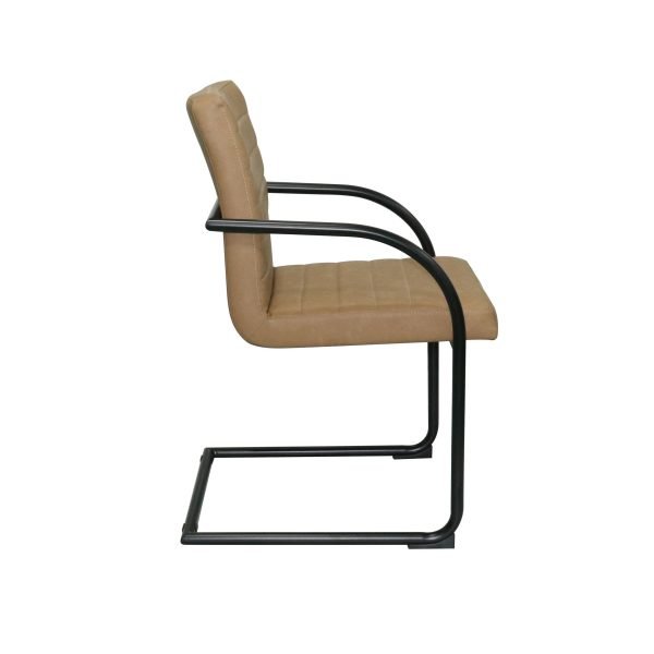 Modrest Ivey - Modern Tan Dining Chair (Set of 2) - Image 3