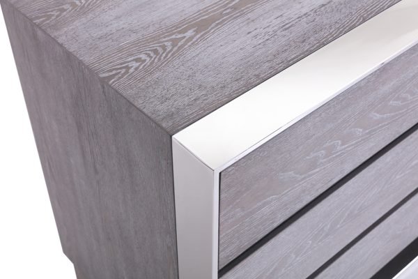 Modrest Arlene Modern Grey Elm Dresser - Image 3