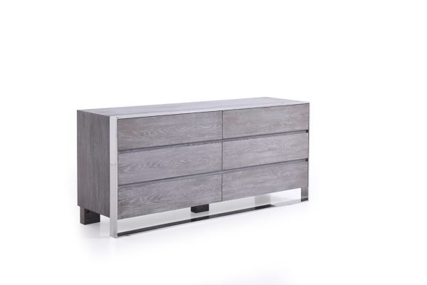 Modrest Arlene Modern Grey Elm Dresser - Image 2