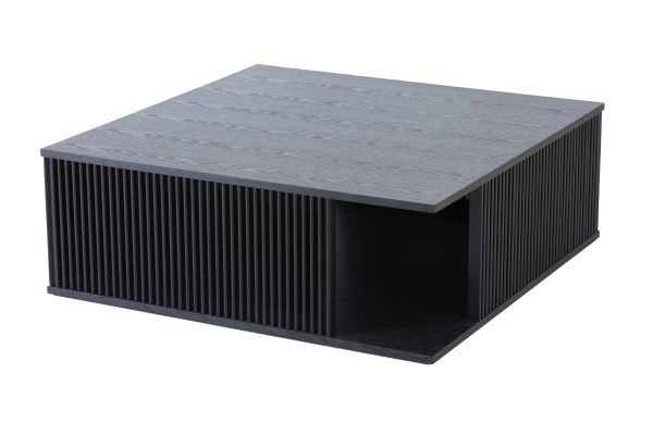 Modrest - Alpine Modern Mid Century Black Ash Square Coffee Table