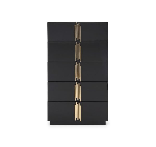 Modrest Token Modern Black & Gold Chest - Image 2