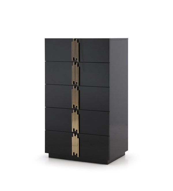 Modrest Token Modern Black & Gold Chest