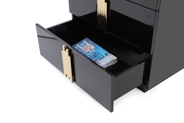 Modrest Token Modern Black & Gold Chest - Image 3