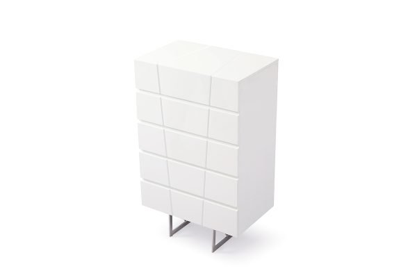 Modrest Chrysler Modern White Chest - Image 4