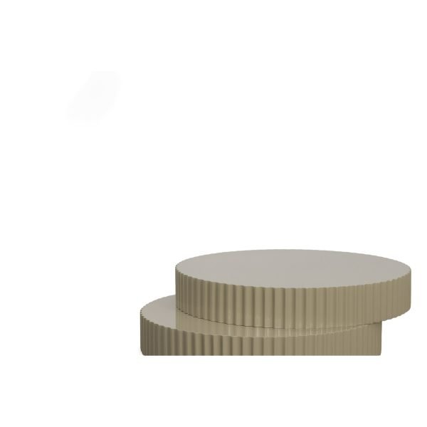 Modrest - Jacinto Modern Round Coffee Table - Image 3