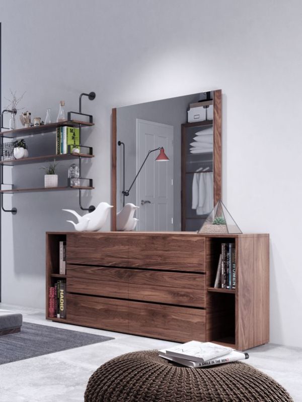 Nova Domus Jagger - Modern Walnut Dresser - Image 2
