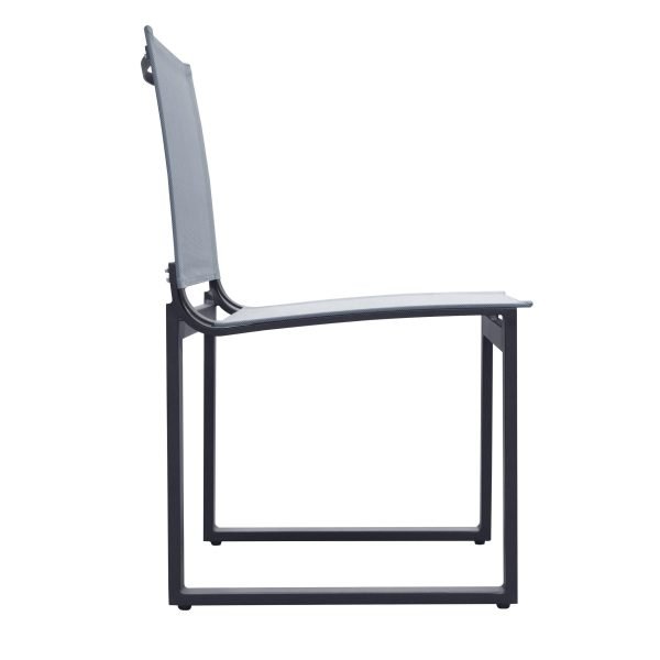 Renava Kayak - Modern Outdoor Dark Charcoal Dining Chair (Set of 2) - Image 4