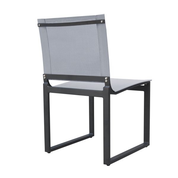 Renava Kayak - Modern Outdoor Dark Charcoal Dining Chair (Set of 2) - Image 5