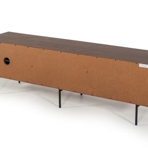 Modrest Kenny Modrest Walnut & Grey TV Stand